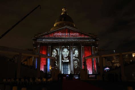 En Images Les Grands Moments De Lentrée Au Panthéon De Joséphine Baker