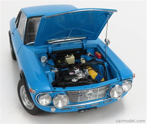 Autoart Lancia Fulvia Coupe Hf Fanalone Light Blue