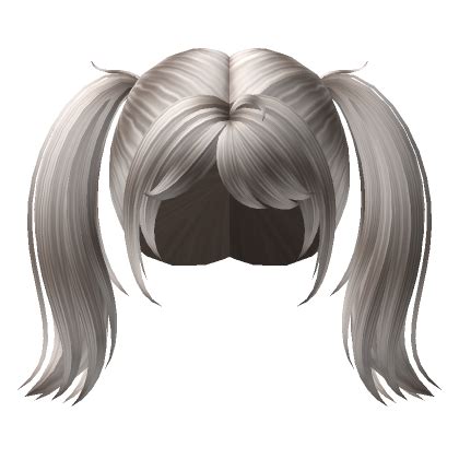 High Wavy Pigtails Ash Blonde Roblox