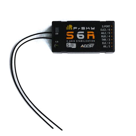 Frsky S R Ch Receiver With Built In Axis Gyro And Axis