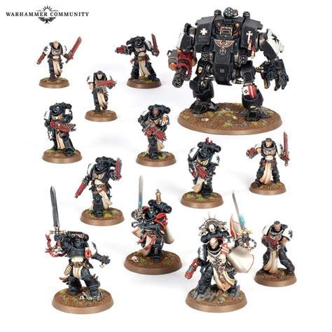 Warhammer 40k Black Templars Army Set Preview Techraptor