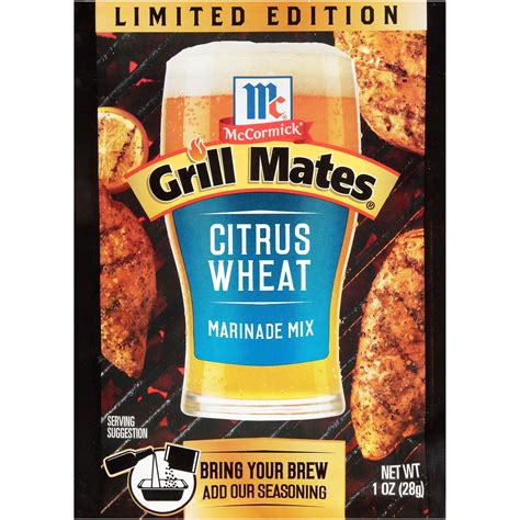 Mccormick® Grill Mates® Citrus Wheat Marinade Mix 1