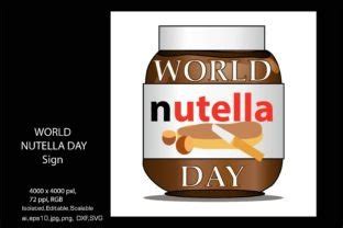 World Nutella Day Graphic By Karya Langit Creative Fabrica