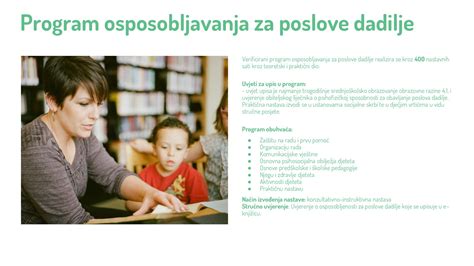 Započeli upisi u program obrazovanja za DADILJE Pučko Otvoreno