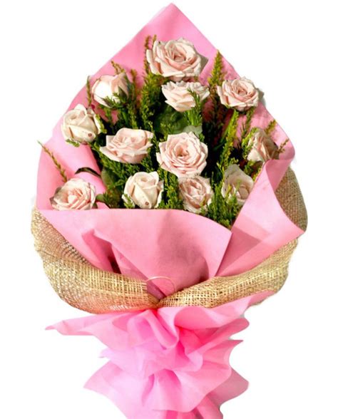 Baby Pink Roses Bouquet | Send Roses Manila Free Same Day Delivery