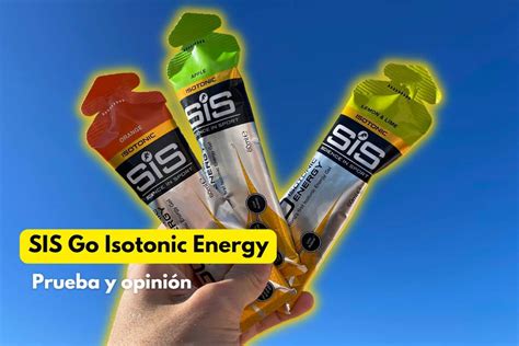 Prueba Y Opini N De Los Geles Sis Go Isotonic Energy