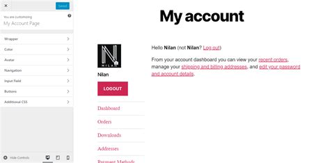 How To Customize Woocommerce My Account Page