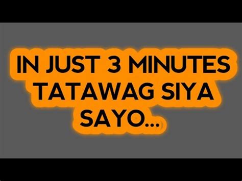 Grabe Tatawag Siya Sayo In Just A Minute Youtube