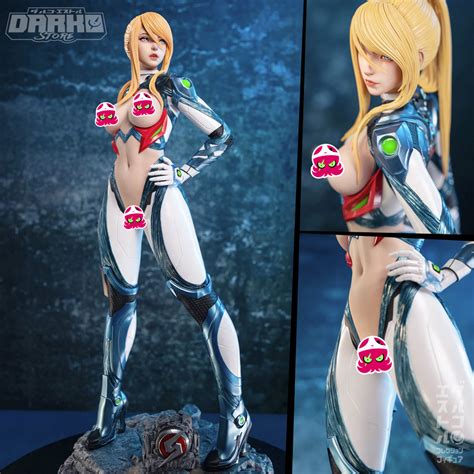 Metroid Dread Samus Aran White Creation Studio Darko Store