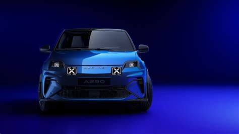 Alpine A290 Electric Hot Hatch Debuts With 220 Hp