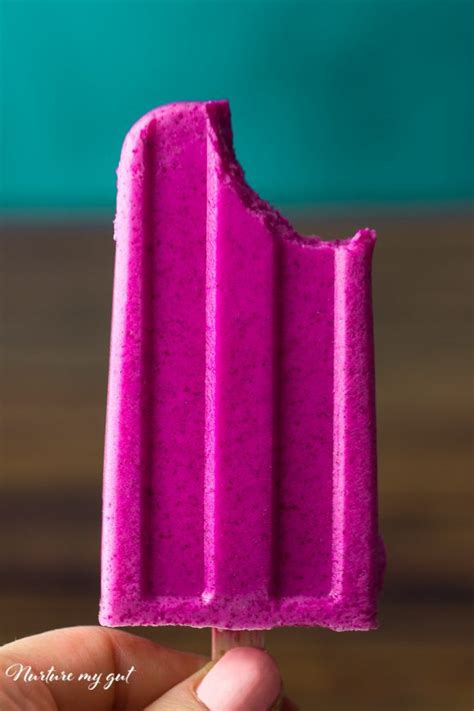 Dragon Fruit Popsicle Recipe Dairy Freegluten Freefasteasy