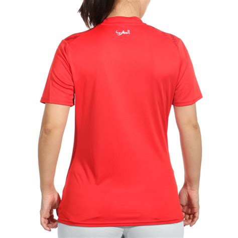 Camiseta Puma Marruecos Mujer Roja Verde Futbolmania