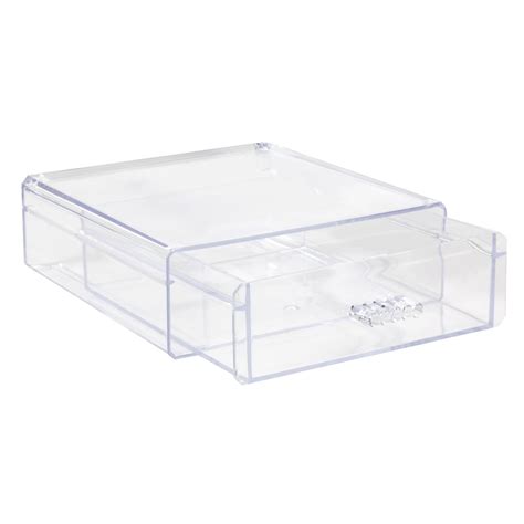 Clear Plastic Desktop Organizer Drawers ($1 each) | Best Things at the Dollar Store | POPSUGAR ...