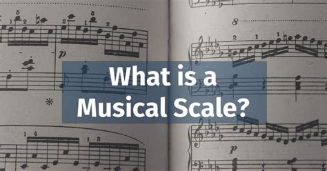 What Is A Musical Scale Music Easily