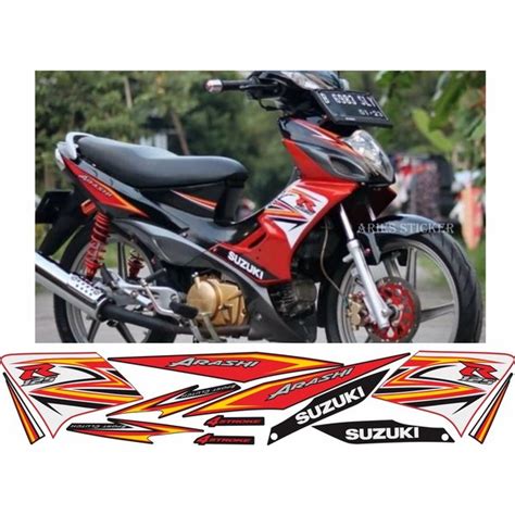 Jual STRIPING STIKER LIS SUZUKI ARASHI 2007 Di Lapak AriEs Sticker