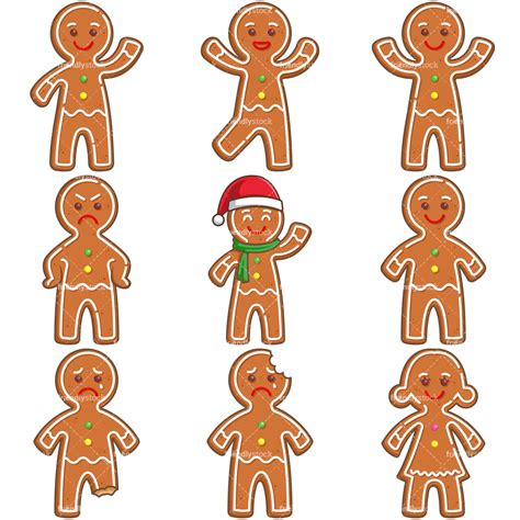 Gingerbread Man Cartoon