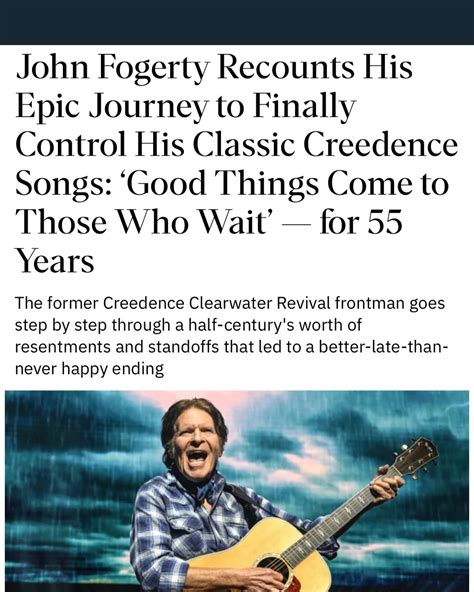 John Fogerty on Twitter: "What a privilege it was to sit down with ...