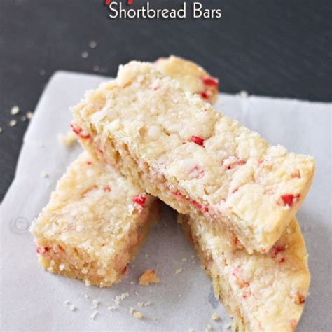 Peppermint Shortbread Bars Yummi Haus