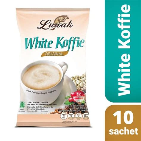 Kopi Luwak White Koffie Coffee In Instant Renceng Sachet Gr