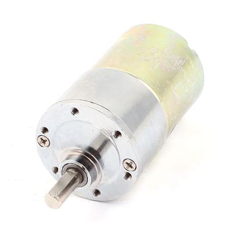 Unique Bargains DC 24V 300RPM Electric High Torque Gearbox Gear Motor