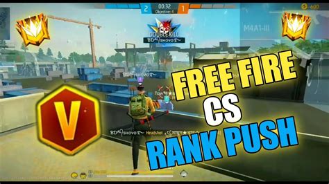 Free Fire Cs Rank Push 💯 Freefire Ff Vairal Youtube