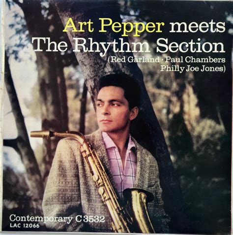 Art Pepper – Art Pepper Meets The Rhythm Section (1957, Vinyl) - Discogs