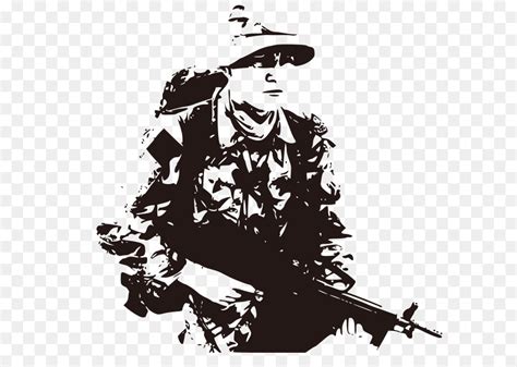 Free Soldier Praying Silhouette, Download Free Soldier Praying ...