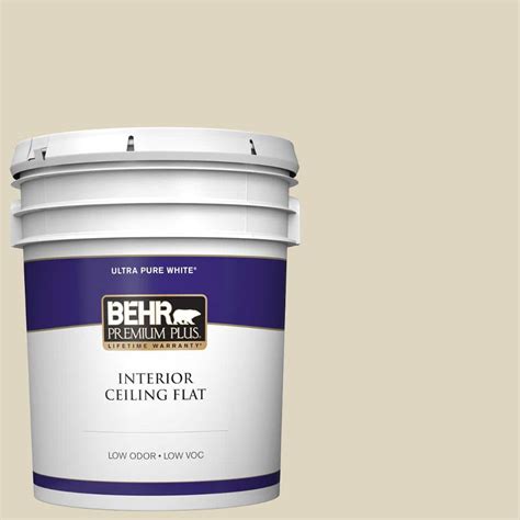 Behr Premium Plus Gal Hdc Nt Rococo Beige Ceiling Flat Interior