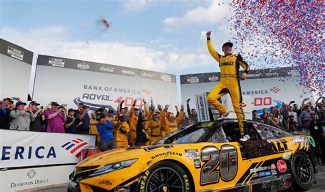 BELL RINGS UP A BANK OF AMERICA ROVAL 400 VICTORY News Club Info