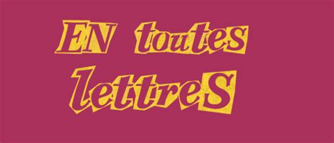 En Toutes Lettres N°1 Trensistor Webradio