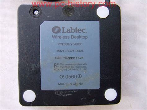 Mouse Labtec Wireless Desktop C SC21 Dual Datoru Muzejs