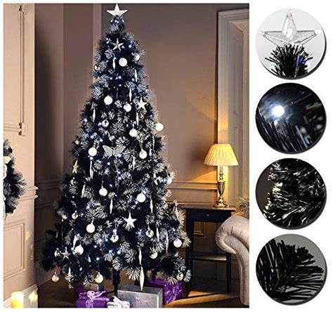 Fabulous Black Slim Christmas Tree Silk