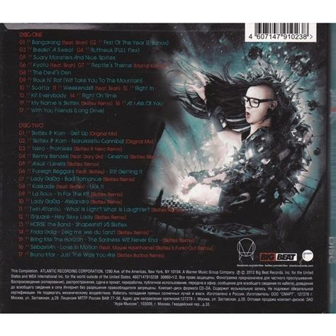 Greatest hits & remixes de Skrillex, CD x 2 con techtone11 - Ref:117633478