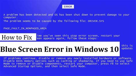 How to Fix Fix Blue Screen Error in Windows 7 - Windows Informer