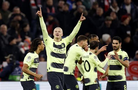 Man City Ease Into Champions League Semis With Draw At Bayern Reuters