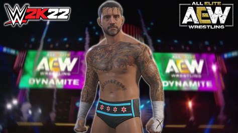 Wwe K Cm Punk Entrance Caw Spotlight Youtube