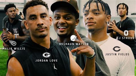 Quincy Avery Trains Deshaun Watson Justin Fields Malik Willis Cj