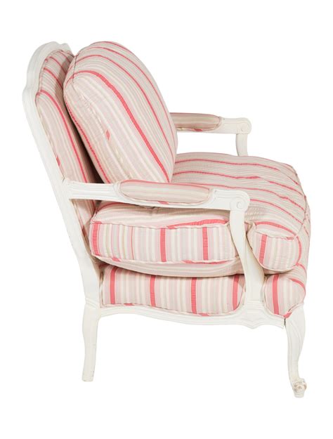 Shabby Chic Upholstered Chair Furniture Chair20356 The Realreal