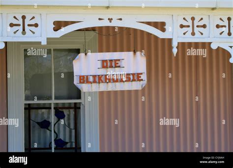 Corrugated Iron House In The Small Town Of Philadelphia Western Cape