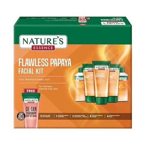 Nature S Essence Advanced Flawless Papaya Facial Kit 452gm Packaging