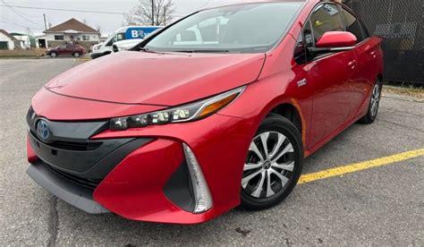 2020 Toyota Prius Prime Plug In Hybrid Ss Motors Ottawa