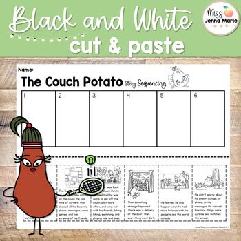 The Couch Potato Read Aloud Companion Activities Sequencing Writing