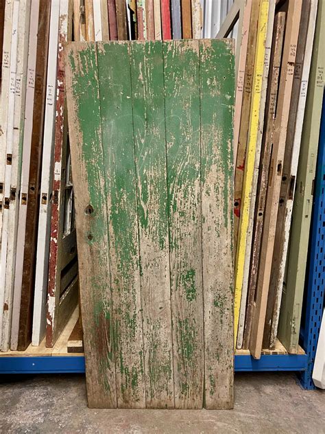 Antique Maple Plank Door 32 34 Wide Historic House Salvage