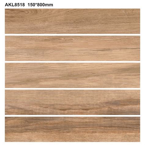 Inkjet Matt Rustic Wooden Design Floor Tile For Building Material