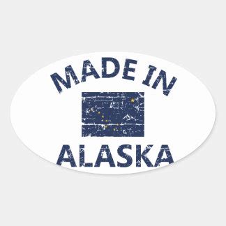 Made In Alaska Stickers Zazzle