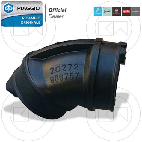 Manicotto In Gomma Carburatore Originale Piaggio Zip T