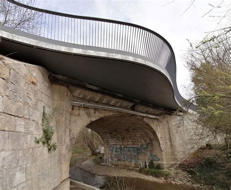 Pont Du Lion Saint Genis Pouilly Structurae