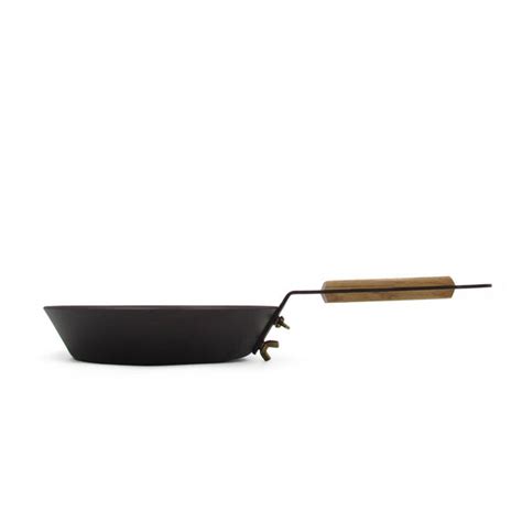 8 Inch 20cm Spun Iron Glamping Frying Pan Brit Locker