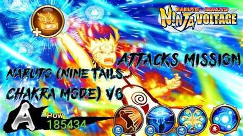 Nxb Nv Naruto Nine Tails Chakra Mode V6 Attacks Mission Gameplay🔥🔥🔥