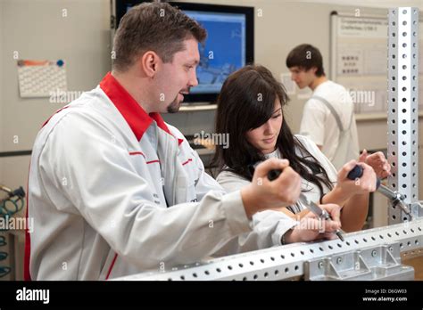 Industrial Mechatronics Trainee Hi Res Stock Photography And Images Alamy